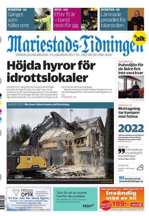 Mariestads-Tidningen 28.1.2026