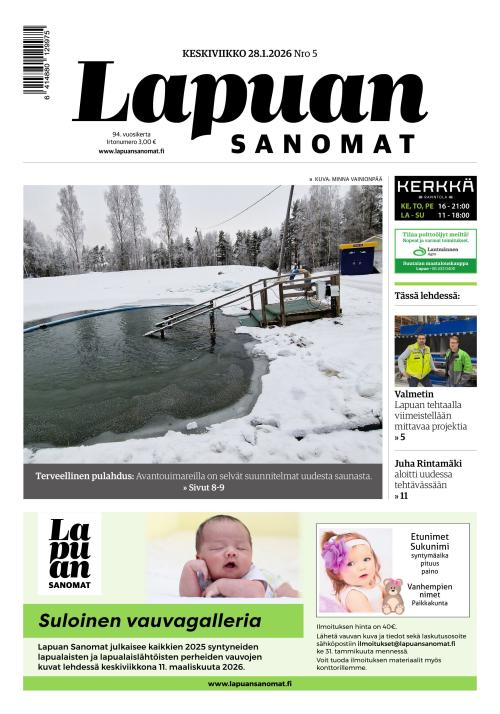 Lapuan Sanomat 28.1.2026