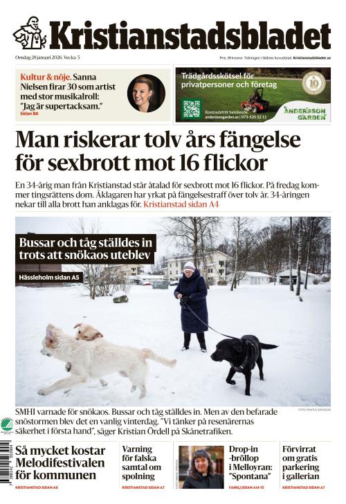 Kristianstadsbladet 28.1.2026