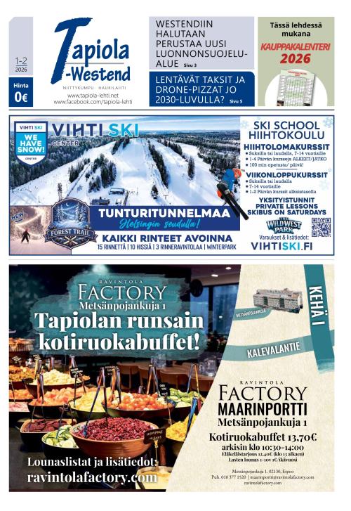 Tapiola-Westend 29.1.2026