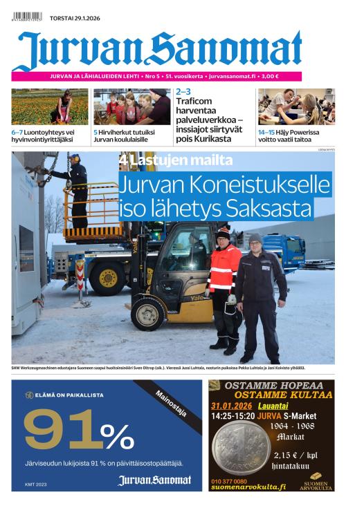 Jurvan Sanomat 29.1.2026