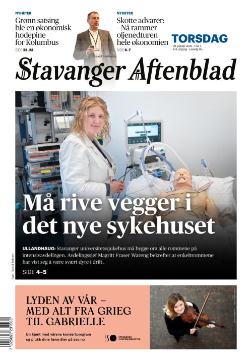 Stavanger Aftenblad 29.1.2026