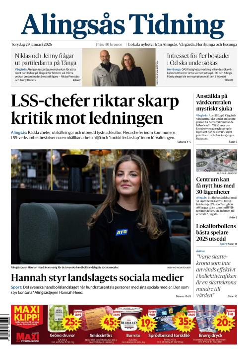 Alingsås Tidning 29.1.2026