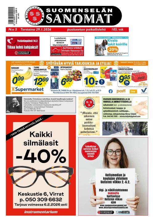 Suomenselän Sanomat 29.1.2026