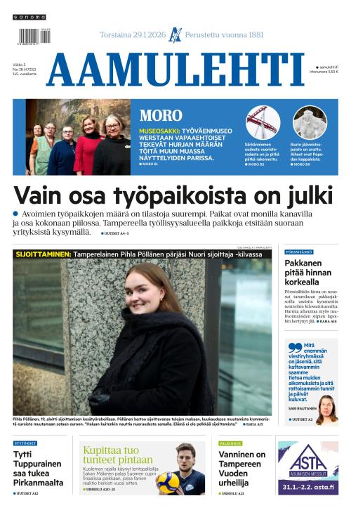 Aamulehti 29.1.2026