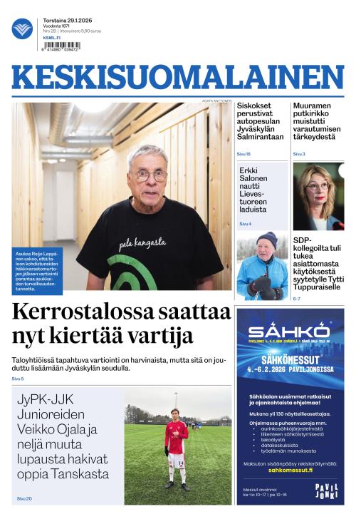 Keskisuomalainen 29.1.2026