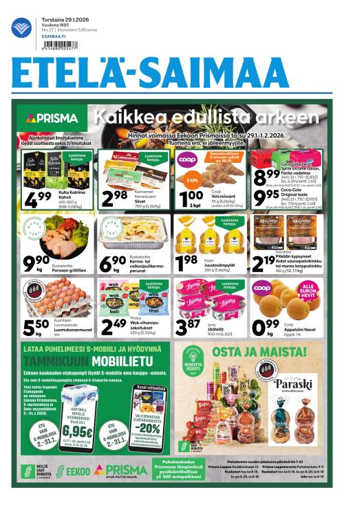 Etelä-Saimaa 29.1.2026