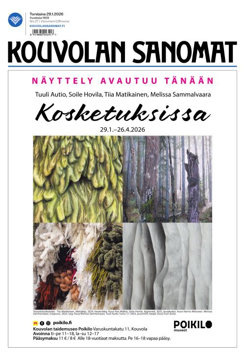 Kouvolan Sanomat 29.1.2026