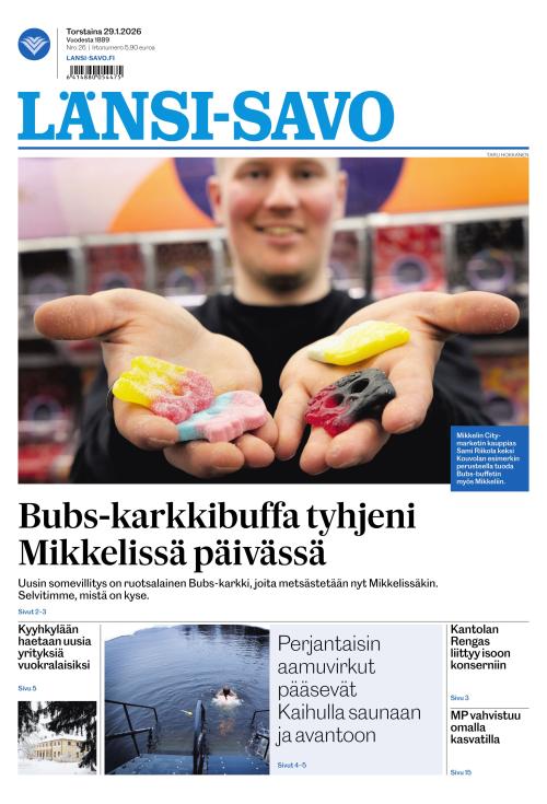 Länsi-Savo 29.1.2026