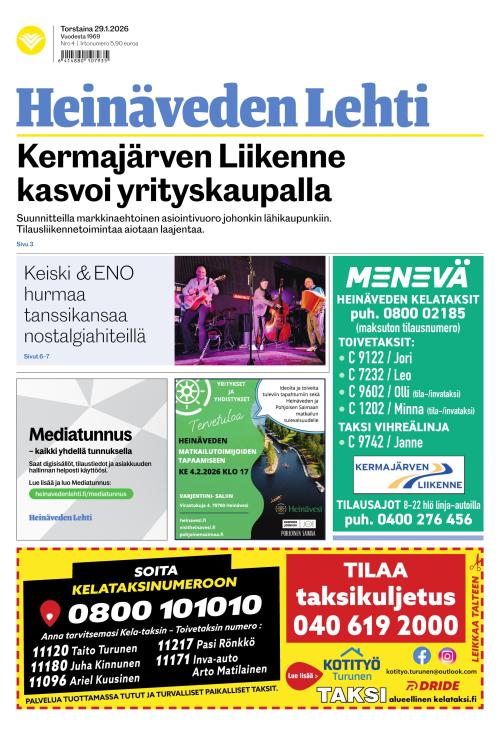Heinäveden lehti 29.1.2026