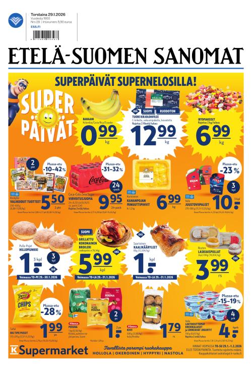Etelä-Suomen Sanomat 29.1.2026