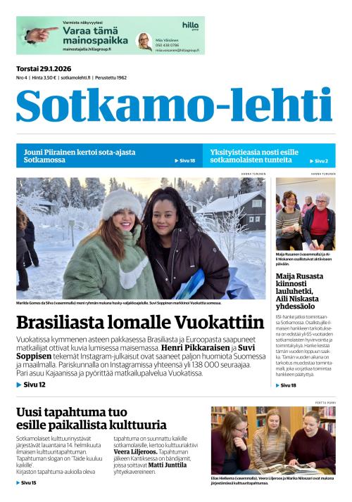 Sotkamo-lehti 29.1.2026