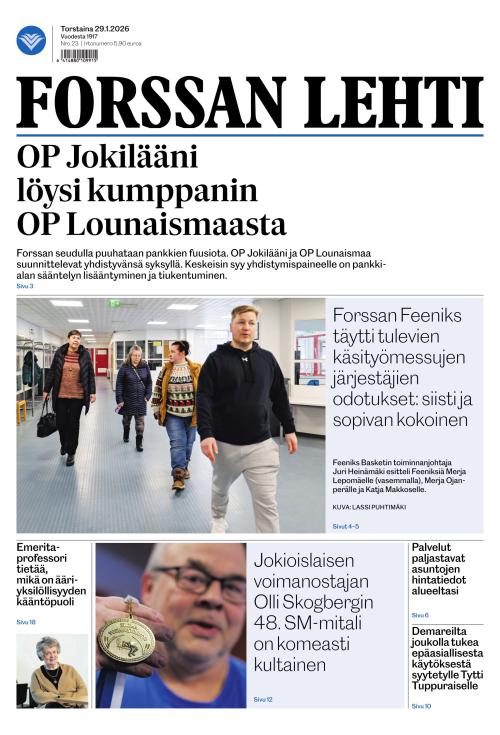 Forssan Lehti 29.1.2026