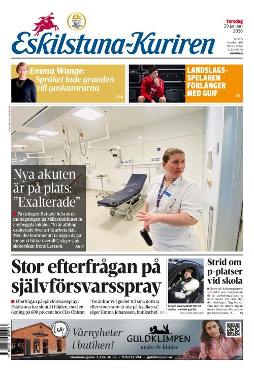 Eskilstuna-Kuriren 29.1.2026