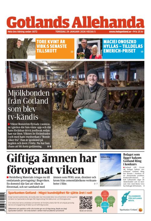 Gotlands Allehanda 29.1.2026