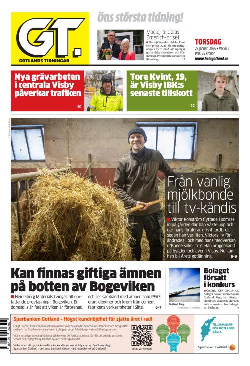 Gotlands Tidningar 29.1.2026