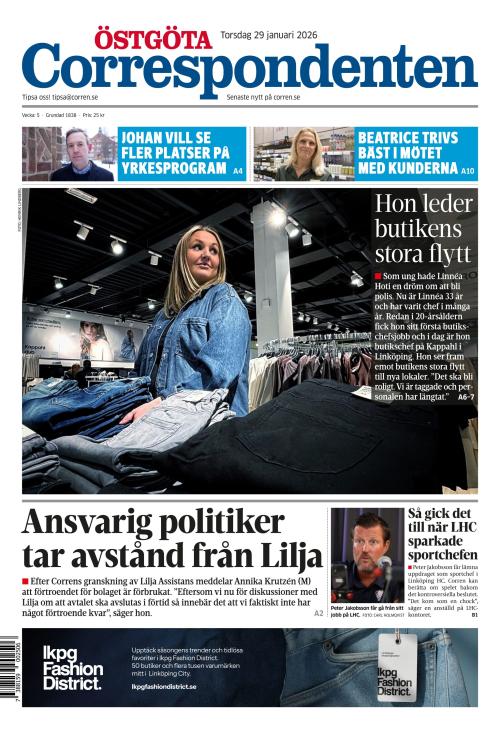 Östgöta Correspondenten 29.1.2026