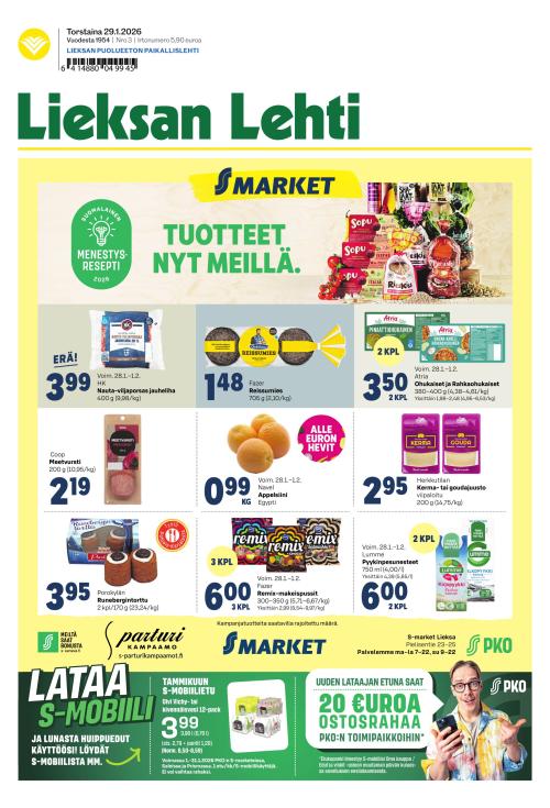 Lieksan Lehti 29.1.2026