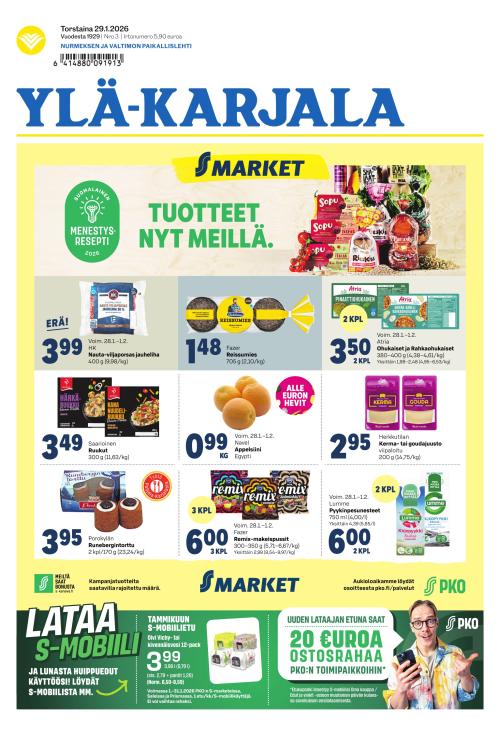 Ylä-Karjala 29.1.2026