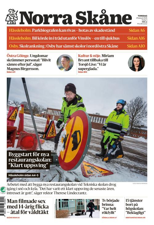 Norra Skåne 29.1.2026