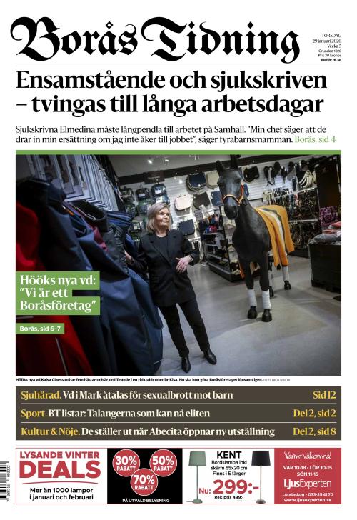 Borås Tidning 29.1.2026