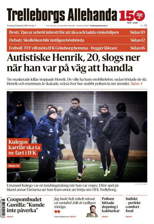 Trelleborgs Allehanda 29.1.2026