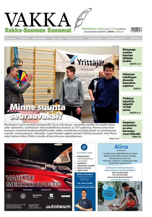 Vakka-Suomen Sanomat 30.1.2026