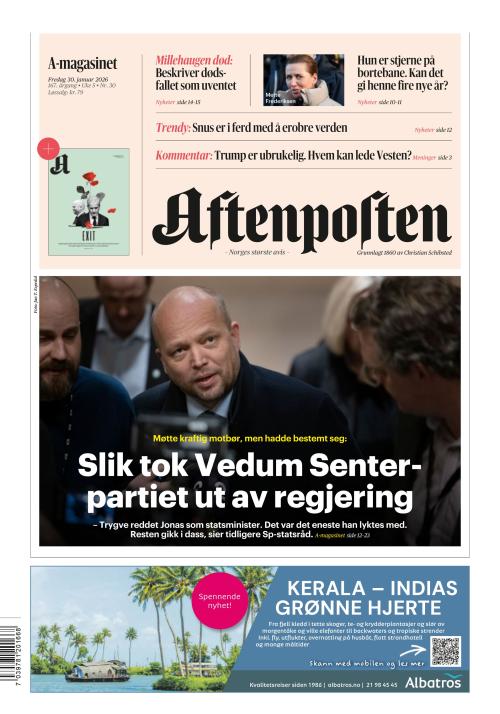 Aftenposten 30.1.2026