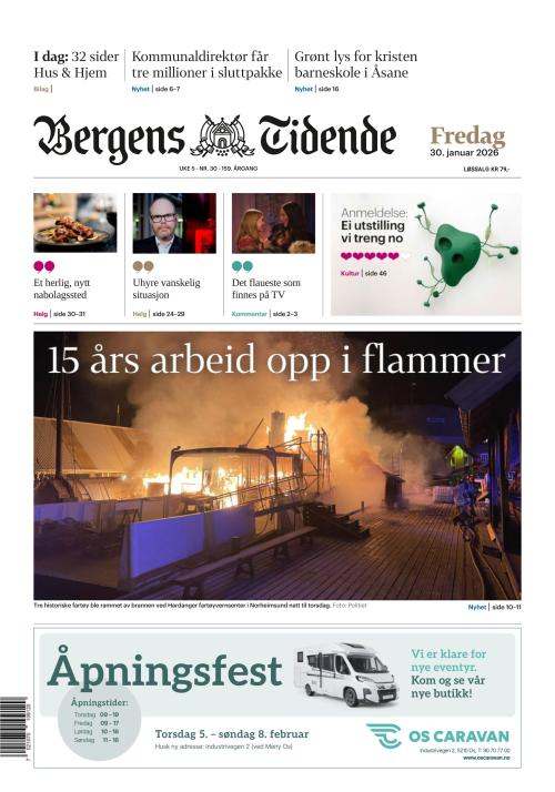 Bergens Tidende 30.1.2026
