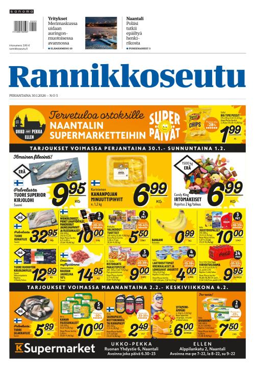 Rannikkoseutu 30.1.2026