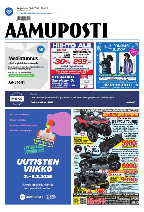 Aamuposti 30.1.2026