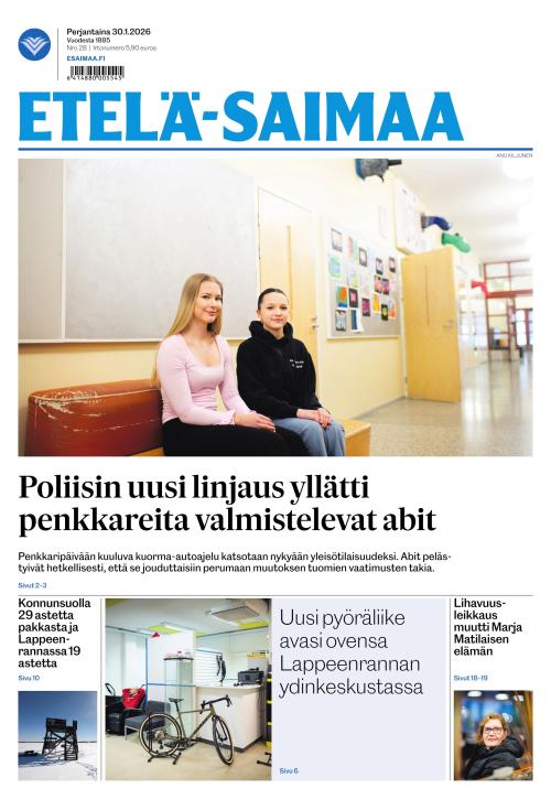 Etelä-Saimaa 30.1.2026
