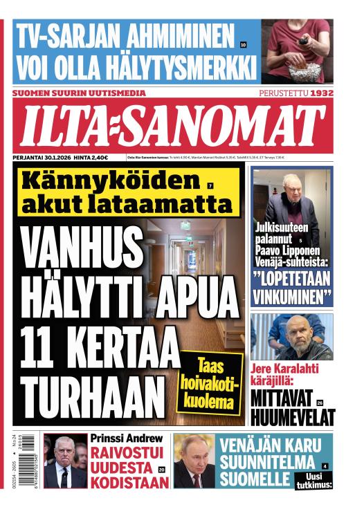 Ilta-Sanomat 30.1.2026