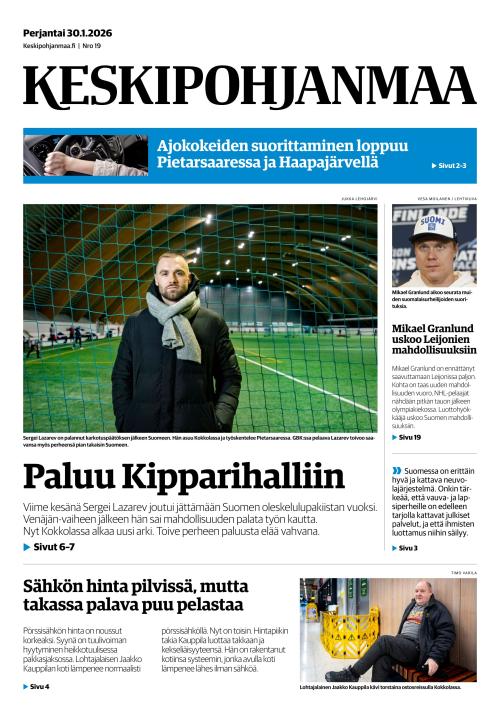 Keskipohjanmaa 30.1.2026