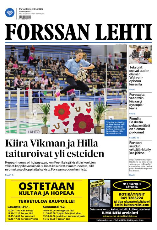 Forssan Lehti 30.1.2026