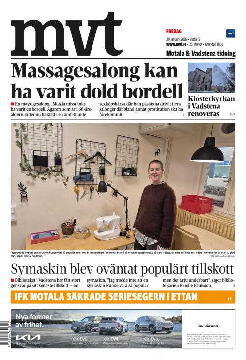 Motala Vadstena Tidning 30.1.2026