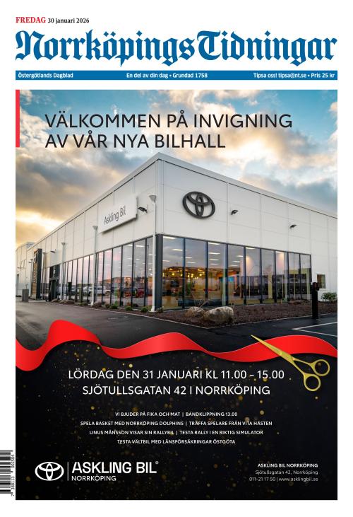 Norrköpings Tidningar 30.1.2026