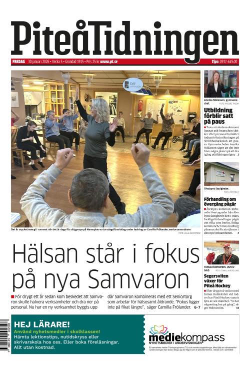 Piteå-Tidningen 30.1.2026