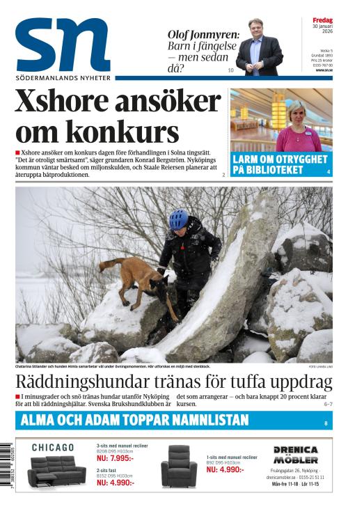Södermanlands Nyheter 30.1.2026