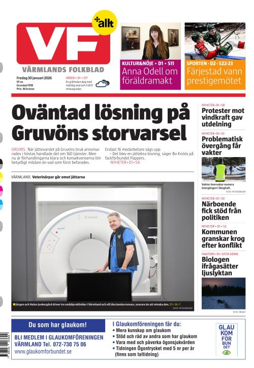Värmlands Folkblad 30.1.2026