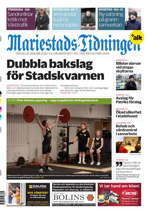 Mariestads-Tidningen 30.1.2026