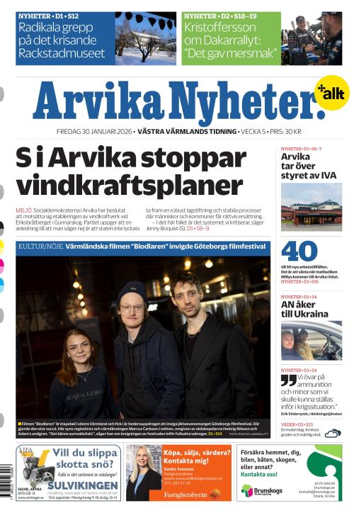 Arvika Nyheter 30.1.2026