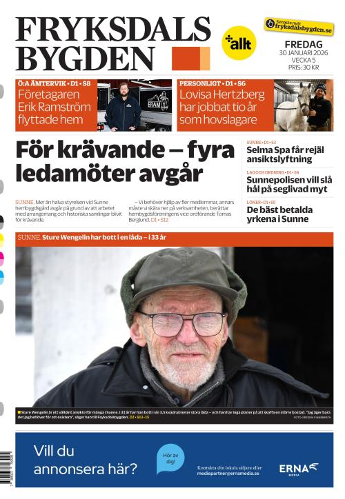 Fryksdals-Bygden 30.1.2026