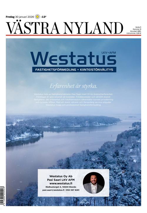 Västra Nyland 30.1.2026