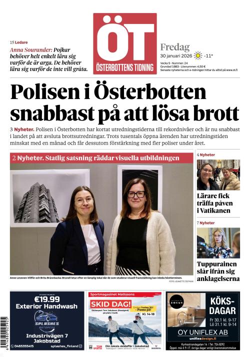Österbottens Tidning 30.1.2026