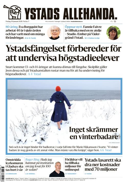 Ystads Allehanda 30.1.2026