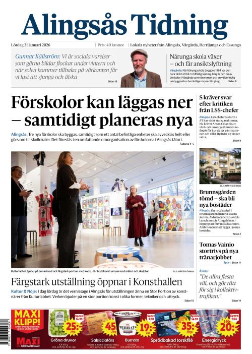 Alingsås Tidning 31.1.2026