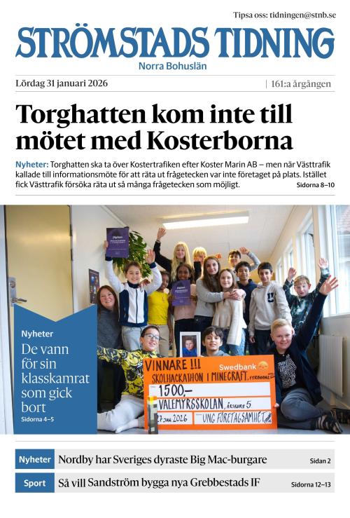 Strömstads Tidning 31.1.2026