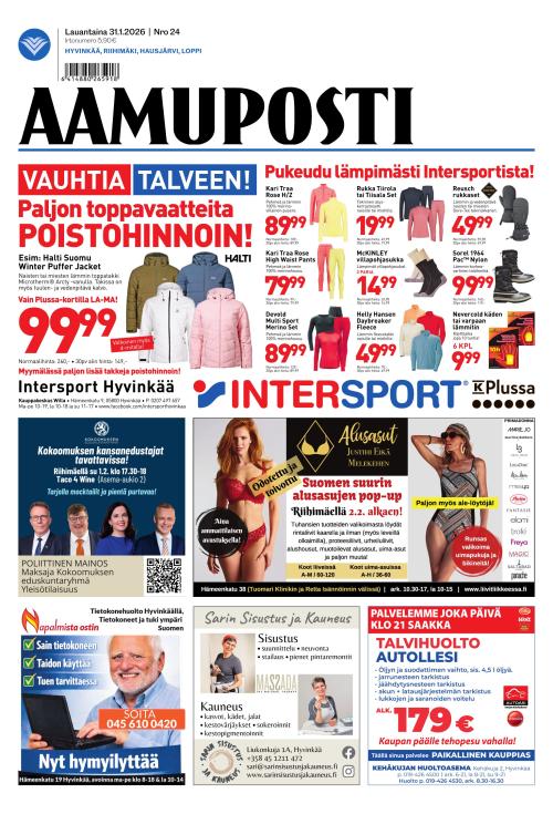 Aamuposti 31.1.2026