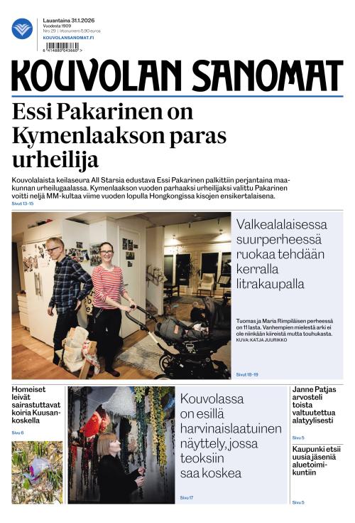 Kouvolan Sanomat 31.1.2026